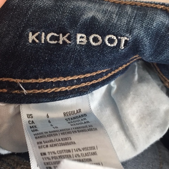 American eagle jeans size 6 kick boot - Picture 4 of 4